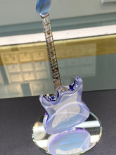 Load image into Gallery viewer, Purple Haze Large Guitar Glass Figurine