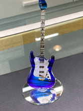 Load image into Gallery viewer, Purple Haze Large Guitar Glass Figurine