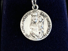Load image into Gallery viewer, Our Lady Of Loretto Silver Pendant With Chain Religious