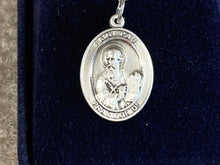 Load image into Gallery viewer, Saint Paul Silver Pendant With 18 Inch Curb Chain Religious