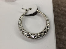 Load image into Gallery viewer, Sterling Silver Hoop Earrings
