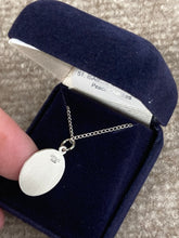 Load image into Gallery viewer, Saint Isabella of Portugal Silver Pendant And Chain Religious
