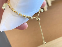 Load image into Gallery viewer, Gold And Silver Bolo Adjustable Bracelet