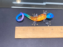 Load image into Gallery viewer, Desert Diamond Gecko Glass Figurine