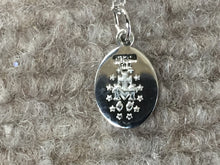 Charger l'image dans la galerie, Pink Silver Miraculous Medal And Chain