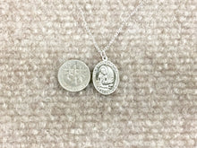 Load image into Gallery viewer, Saint Bonaventure Silver Pendant And Chain