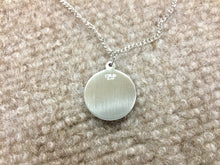 Load image into Gallery viewer, Saint Camillus Silver Pendant With Chain Religious