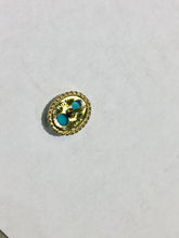 Load image into Gallery viewer, Turquoise Gold Earrings