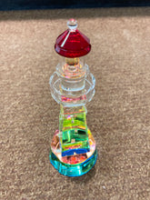 Load image into Gallery viewer, Diamond Head Lighthouse Crystal Figurine