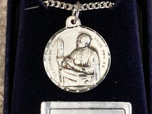 Load image into Gallery viewer, Saint Clement Hofbauer Silver Pendant And Chain