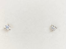 Load image into Gallery viewer, Diamond Stud Earrings 0.41 Carats White Gold