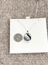 Load image into Gallery viewer, Silver Diamond Locket