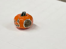 Load image into Gallery viewer, Jack O Lantern Silver Bead