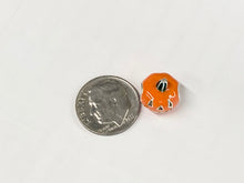 Load image into Gallery viewer, Jack O Lantern Silver Bead