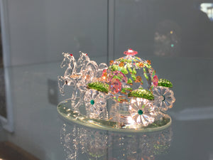 Fantasy Coach Crystal Figurine