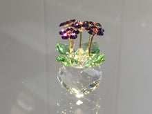 Load image into Gallery viewer, African Violet Crystal Figurine