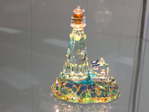 Harbor Lighthouse Crystal Figurine