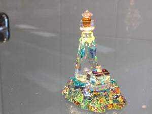 Harbor Lighthouse Crystal Figurine