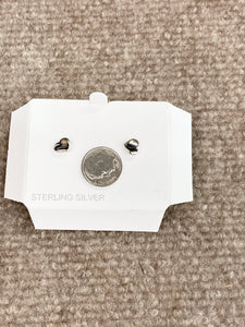 Silver Heart Earring