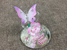 Load image into Gallery viewer, Always In My Heart Butterfly Glass Figurine