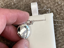 Cargar imagen en el visor de la galería, Silver Diamond Locket With Chain
