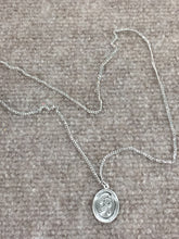 Load image into Gallery viewer, Saint Christopher Silver Soccer / Football Pendant With Chain
