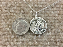 Cargar imagen en el visor de la galería, Saint John The Baptist Medal With 18 Inch Silver Chain Religious