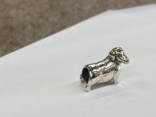 Load image into Gallery viewer, Dachshund Silver Bead