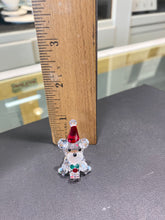 Load image into Gallery viewer, Santa Bear Crystal Figurine