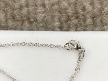 Load image into Gallery viewer, Miraculous Medal Silver With Blue Swarovski Crystals