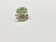 Load image into Gallery viewer, Four Leaf Clover Silver Bead