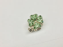 Load image into Gallery viewer, Four Leaf Clover Silver Bead