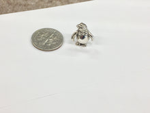 Load image into Gallery viewer, Penguin Silver Bead