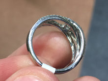 Load image into Gallery viewer, Diamond Ring 14 K White Gold 0.55 Carats