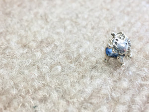 Cow Silver Bead