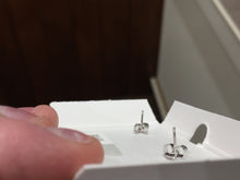 Load image into Gallery viewer, Silver Moon Earrings