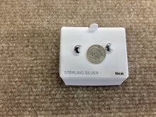 Load image into Gallery viewer, Silver Moon Earrings