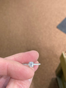 Diamond Engagement Ring White Gold