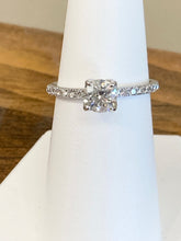 Load image into Gallery viewer, Diamond Engagement Ring White Gold
