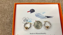Load image into Gallery viewer, Cape Cod Gold And Silver Hoop Earrings