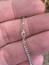 Load image into Gallery viewer, Saint Regina Silver Pendant With 18 Inch Silver Curb Chain Religous