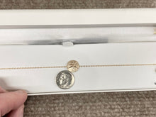 Load image into Gallery viewer, Gold Sand Dollar Adjustable Bracelet