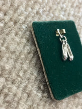 Load image into Gallery viewer, Ballet Shoes Silver Charm