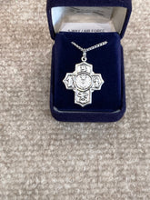 Load image into Gallery viewer, Five Way Devotion Medal With Chain Air Force Silver Religious
