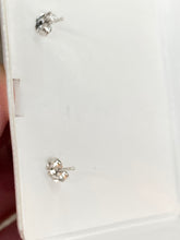 Load image into Gallery viewer, Sapphire White Gold Earrings