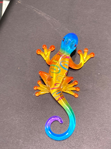 Gecko Kona Glass Figurine