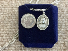 Load image into Gallery viewer, Saint Jose Sanchez Del Rio Silver Pendant And Chain