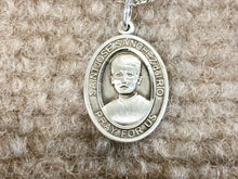 Load image into Gallery viewer, Saint Jose Sanchez Del Rio Silver Pendant And Chain