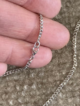 Load image into Gallery viewer, Saint Christopher Silver Lacrosse Pendant And Chain