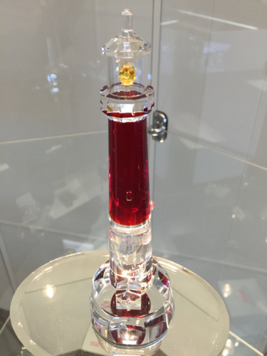Barnegat Lighthouse Crystal Figurine